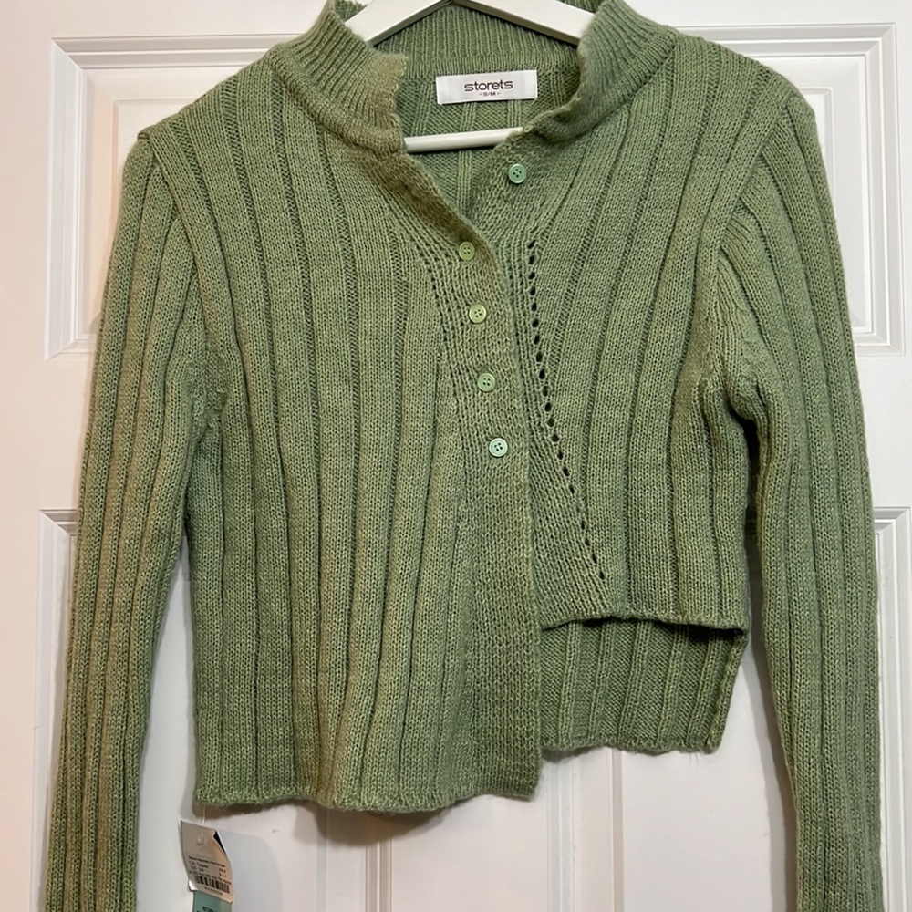 Storets Raelynn Asymmetric Hem Cardigan - Picture 4 of 4